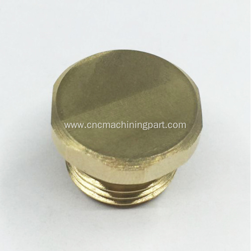 Custom Turning Machining Brass Hex Bolts